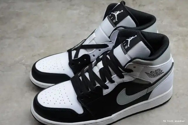 Rep TBK AIR White Mid 1 554724-073 Jordan Shadow 0405